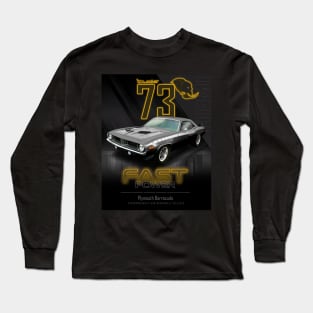 1973 Plymouth Cuda Long Sleeve T-Shirt